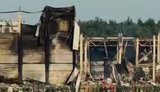 Россияне показали руины склада Wildberries после атаки БПЛА