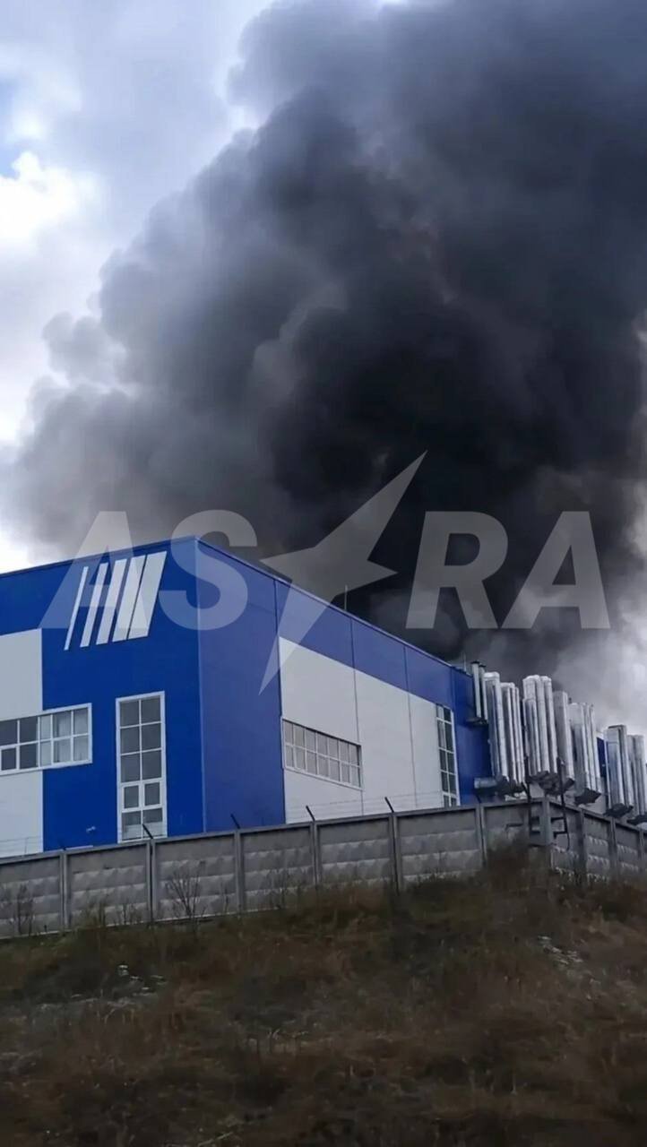 Пожежа на обороннному заводі Протон-М у Росії