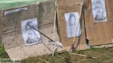 Милиция запретила стрелять в Януковича на "Бандерштате": под обстрел отдали Сталина. ФОТОрепортаж