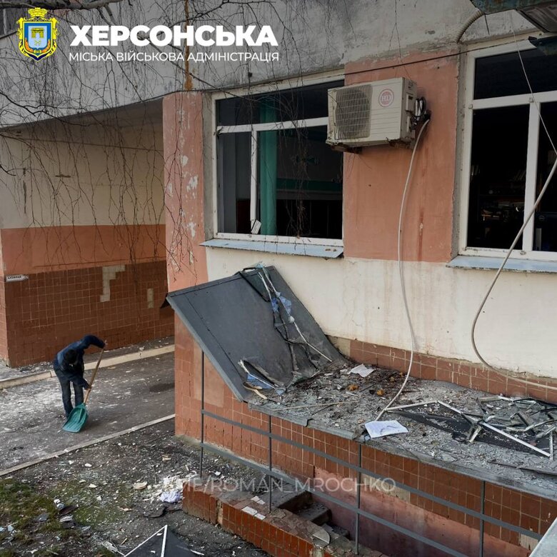 Последствия вражеских обстрелов Степановки на Херсонщине 07