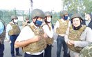 FMs of Netherlands, Belgium, Luxembourg visit JFO area, promise to tell European community truth about Donbas situation. ФОТОрепортаж