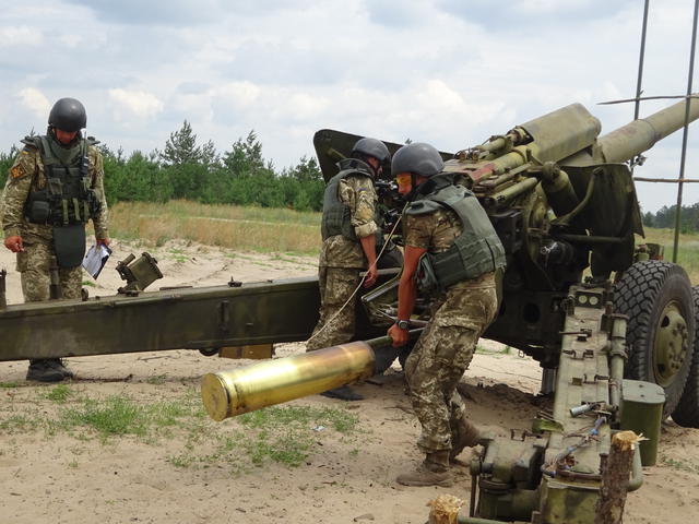 учения бригады 55-й