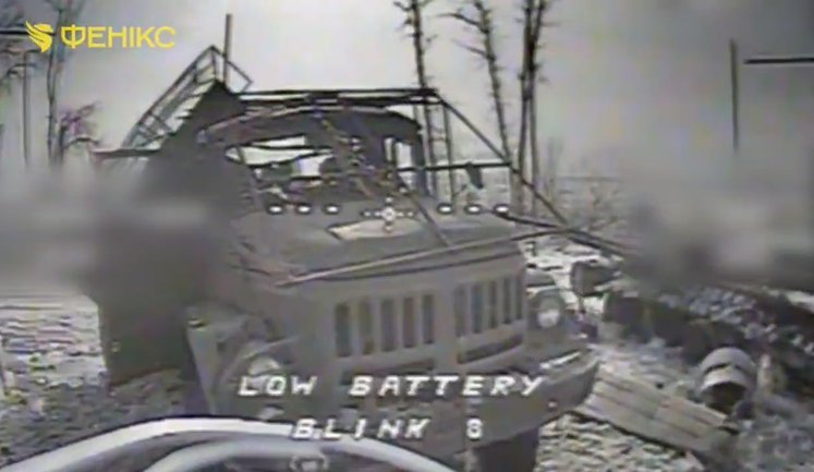 Дроны подразделения "Фенікс" уничтожили БМ-21 "Град" рашистов на Лиманском направлении. ВИДЕО