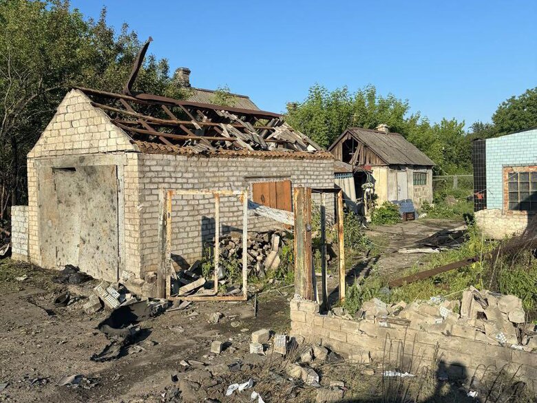 Наслідки обстрілів Донеччини 22 травня
