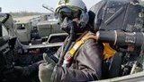 Украинские пилоты тактической авиации тестируют французские летные шлемы LA 100. ФОТО