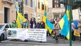 Акція на підтримку арештованого нацгвардійця Марківа відбулась у Римі. ФОТОрепортаж