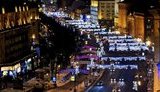 До закінчення новорічних свят рух транспорту Хрещатиком у вихідні дні не перекриватимуть
