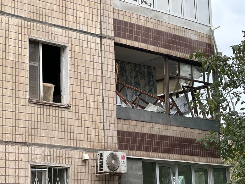 наслідки удару по Кривому Рогу