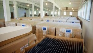 Україна отримала від ЄС майже 6 тисяч сонячних панелей