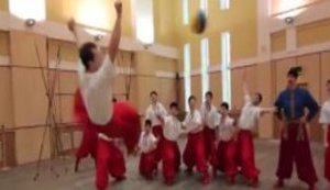 "We believe in you," - Ukrainian Virskyi dance company supports Ukrainian football team in Euro-2016 with soccer version of dance. VIDEO