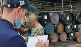 За продаж армійського палива на 10 млн грн правоохоронці затримали військовослужбовців 96-ї Київської зенітно-ракетної бригади. ФОТОрепортаж