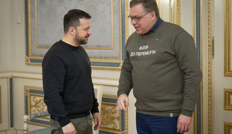 Зеленський зустрівся з делегацією парламенту Естонії на чолі зі спікером Хуссаром. ВIДЕО