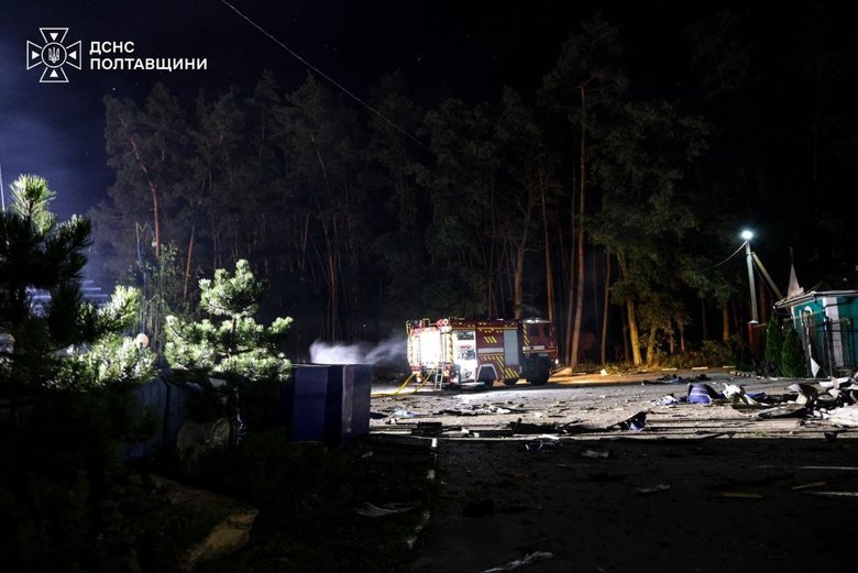Удар по АЗС Полтавщини