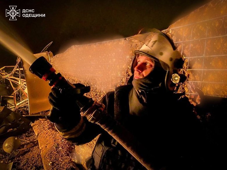 Одесская область после обстрела