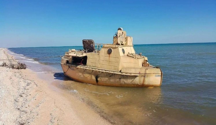 В Азовском море затонуло судно РФ, перевозившее пшеницу: причиной аварии якобы стала атака БПЛА. ВИДЕО+ФОТО