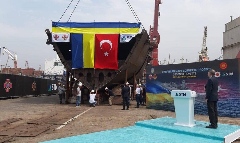 В Турции построят корвет для Военно-Морских Сил ВСУ 03