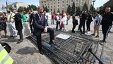Полиция установила личность подозреваемого в поджоге волонтерской палатки в Харькове. Им оказался ранее неоднократно судимый гражданин