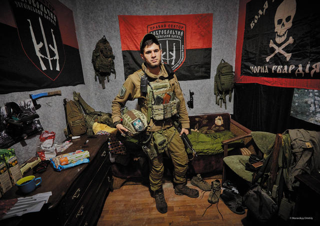 Командир 1-ї окремої штурмової роти ДУК Правий сектор Дмитро Коцюбайло (Да Вінчі): Ми з ЗСУ доповнювали одне одного: їхня солдатська стабільність і обезбашені правосєки 03