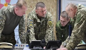 Zaluzhny visited south and worked with military. VIDEO