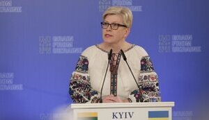 ППО, ракети та боєприпаси: прем’єрка Литви Шимоніте анонсувала новий пакет військової допомоги Україні
