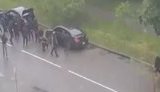 Dozen arrests following massive shootout between rivaling gangs in Brovary. VIDEO&PHOTOS