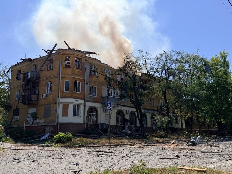 Удар по Краматорську