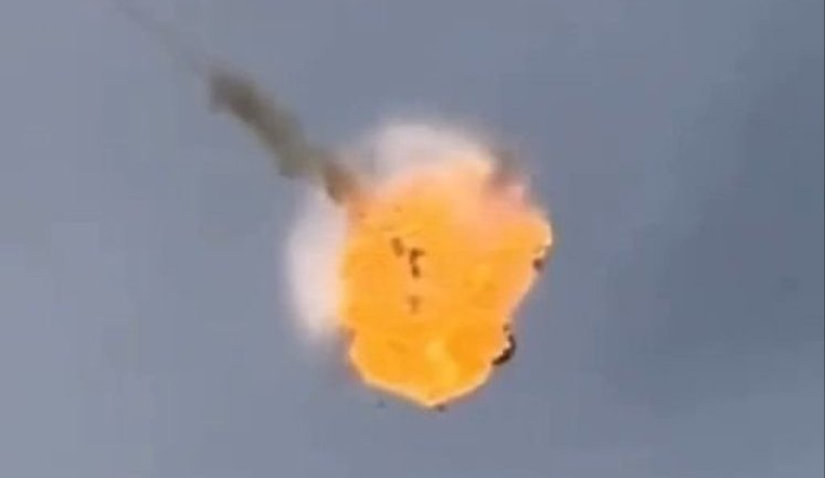 Украинский дрон-перехватчик уничтожил российский "Шахед" в воздухе. ВИДЕО