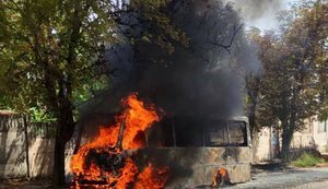 Россия атаковала рейсовый автобус в Никополе: что известно
