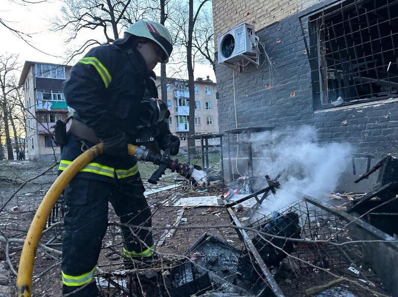 Шахед влучив у багатоповерхівку на Житомирщині 10 квітня