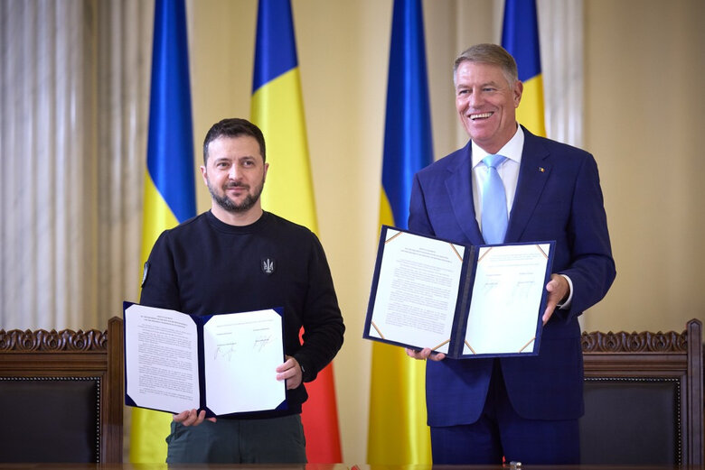 Ukraine and Romania signed declaration on security and economic cooperation 01