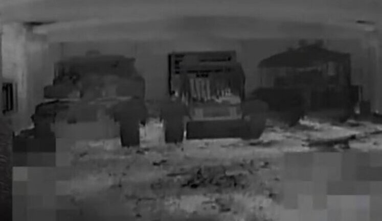 Ukrainian fibre-optic drone flew 42 kilometres and destroyed enemy tank in hangar near Mariupol. VIDEO