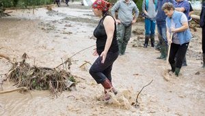Красный Крест собрал 160 тыс. евро для помощи пострадавшим от наводнений на западе Украины