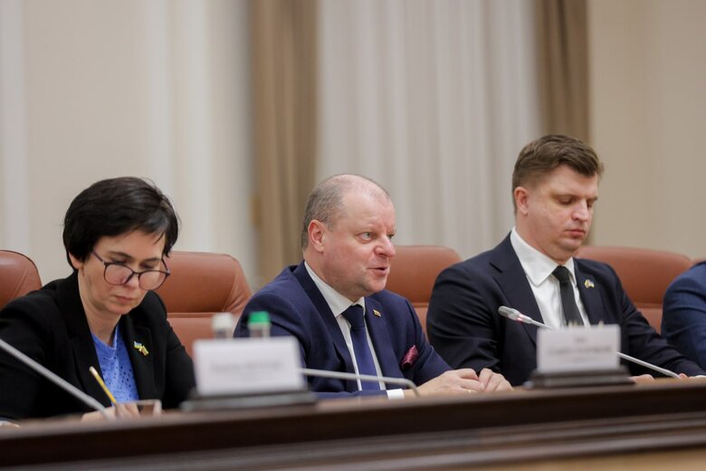 Шмигаль обговорив із сеймом Литви співпрацю в обороні та санкції проти РФ