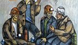 "В забой или в запой?": в Польше показали картины о жизни донецких шахтеров. ФОТО