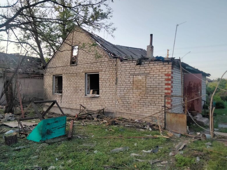 наслідки обстрілу Донеччини