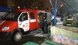 Ликвидирован пожар на рынке "Левобережный" в Киеве, - ГСЧС. ФОТОрепортаж