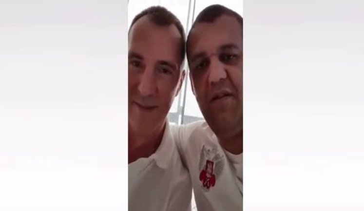 "Росія разом з Україною. Ми ж єдиний народ", - очільник Федерації боксу України Продивус та президент Міжнародної асоціації боксу росіянин Кремльов. ВIДЕО