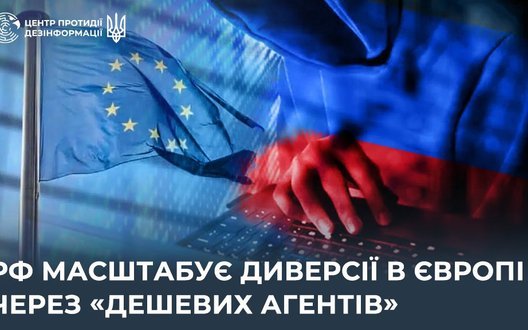 РФ нарощує гібридні операції в країнах ЄС, масово залучаючи виконавців через інтернет