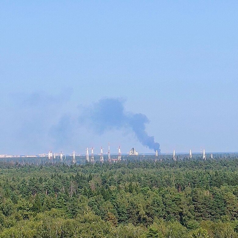 На аеродромі Чкаловський під Москвою сталася пожежа 16 жовтня