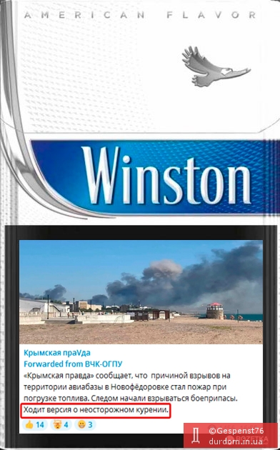 Мамулечка, надо сваливать! ФОТОжабери про вибухи на військовому аеродромі біля Новофедорівки 13