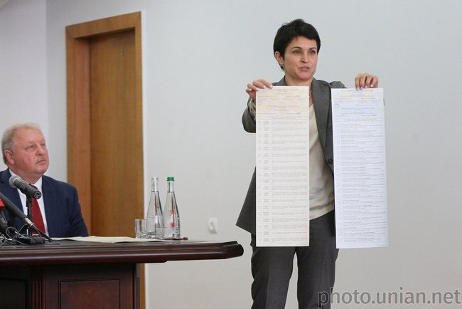 Центризбирком показал образцы бюллетеней для выборов в Раду. Отпечатано уже 84% 03 Центризбирком показал образцы бюллетеней для выборов в Раду. Отпечатано уже 84% 03