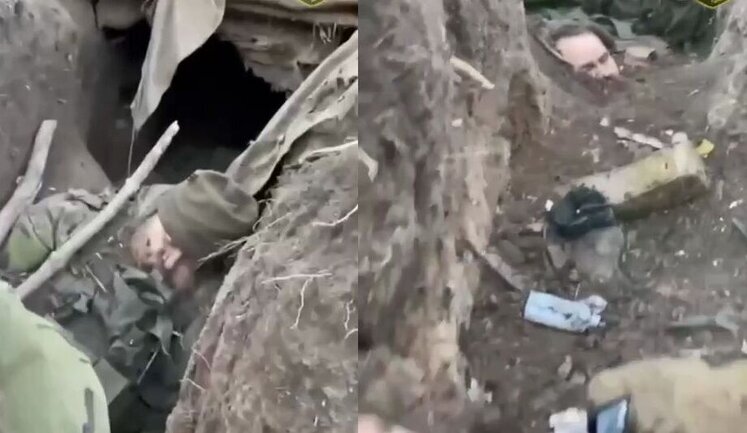 Hunters of 68th brigade captured enemy position and showed bodies of liquidated invaders. VIDEO