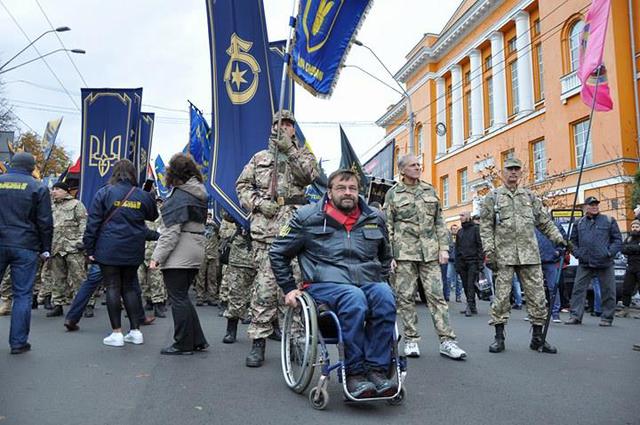 Националисты провели в Киеве Марш Славы Героев 09