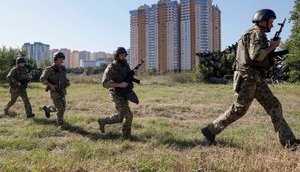 Учения резервистов в Киеве. ФОТОрепортаж