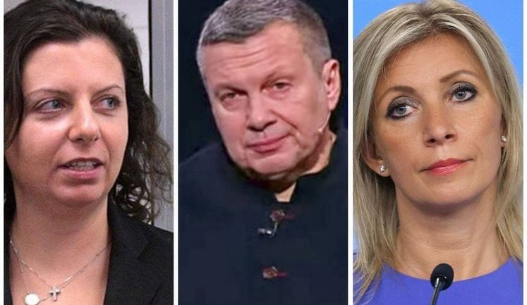 Захарова, Симоньян, Соловйов, Ротенберги і ЦСКА: хто потрапив під санкції США, Великої Британії та ЄС проти Росії. СПИСОК