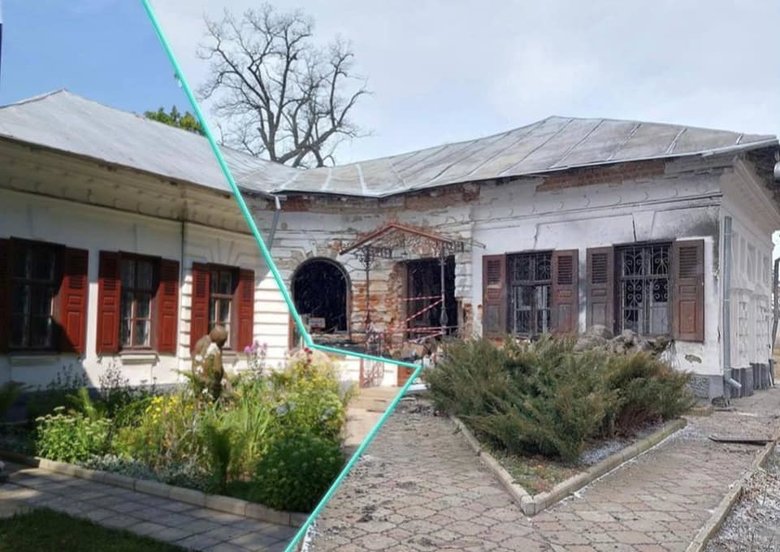 Trostyanets before and after arrival of Russian world: the mayor showed consequences of occupants` invasion 04