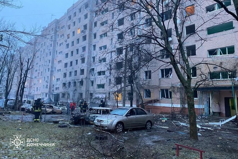 Kramatorsk after shelling