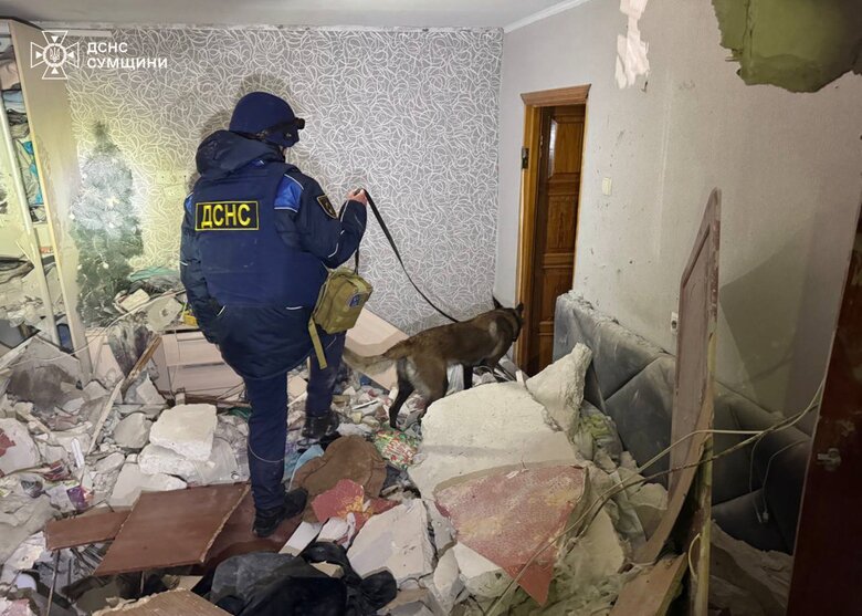 Удар по селищу Свеса Шосткинського району
