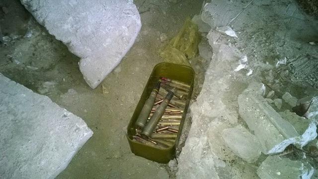 СБУ обнаружила тайник с боеприпасами в зоне АТО на Донетчине 01