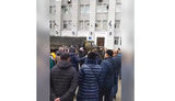"Путин х#йло! Слава Украине!": В Бердянске люди вышли на протест против российских оккупантов. ВИДЕО